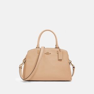 Coach Gold/Taupe Lillie Caryall Bag